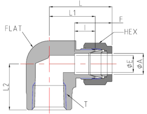 Female NPT Elbow (DLF)