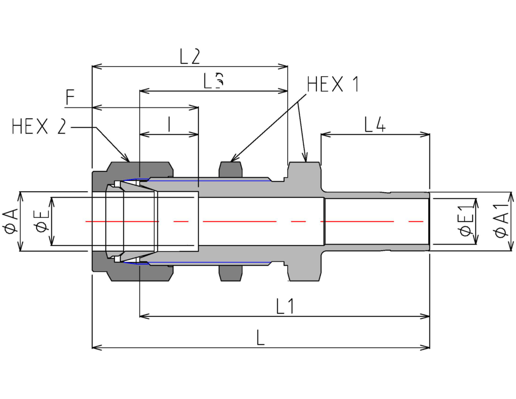 Bulkhead Adapter (DSE) Bulkhead Adapter (DSE)