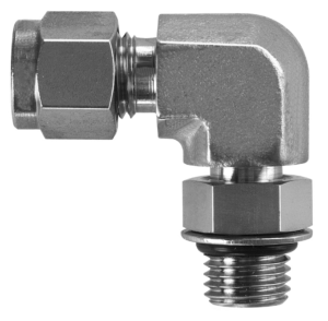 Positionable SAE/MS Male Straight Thread Elbow (DLO)